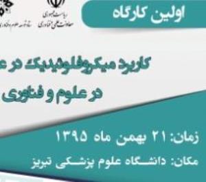 اولین کارگاه کاربرد میکروفلوئیدیک در علوم و فناوری برگزار خواهد گردید