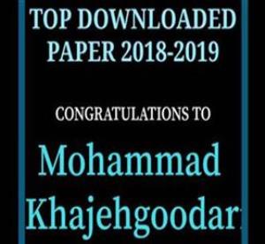 پر خواننده ترین مقاله سال 2018-2019 در ژورنال Nursing Open با آدرس دانشکده پرستاری و مامایی تبریز