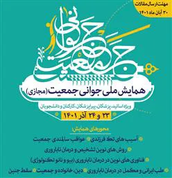فراخوان «همایش ملی جوانی جمعیت» دانشگاه علوم پزشکی زنجان