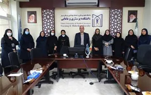 جلسه پرسش و پاسخ هیئت رئیسه دانشکده با اعضای گروه آموزشی مامایی
