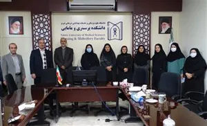 جلسه پرسش و پاسخ هیئت رئیسه دانشکده با اعضای سه گروه آموزشی پرستاری
