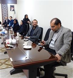 برگزاری مراسم دید و بازدید عید سعید فطر با حضور ریاست محترم دانشکده