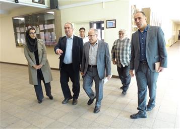 بازدید اعضای تیم اعتباربخشی موسسه ای از دانشکده پرستاری و مامائی تبریز