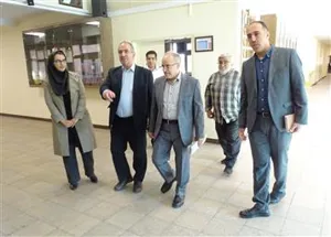بازدید اعضای تیم اعتباربخشی موسسه ای از دانشکده پرستاری و مامائی تبریز