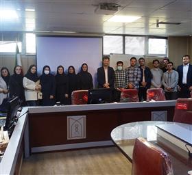 جلسه معاونت تحقیقات و فناوری دانشکده با دانشجویان تحصیلات تکمیلی