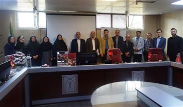 تودیع و معارفه مدیر گروه پرستاری داخلی جراحی و مسئولین امور فرهنگی دانشجویی