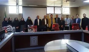تودیع و معارفه مدیر گروه پرستاری داخلی جراحی و مسئولین امور فرهنگی دانشجویی