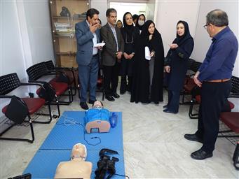 بازدید اعضای بورد پرستاری وزارت بهداشت از دانشکده