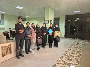 تور بازدید اولین ورودی دانشجویان کارشناسی ارشد پرستاری اتاق عمل 1404