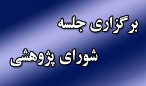 بیست و چهارمین جلسه شورای پژوهشی دانشکده در سال 1404