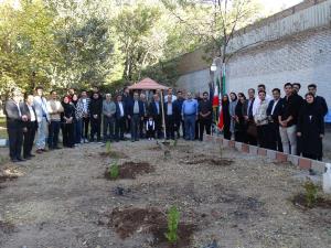 پویش ملی نهالکاری به مناسبت روز پرستار و گرامیداشت شهدای کار درمان، روز دوشنبه مورخ 5 آبان 1404