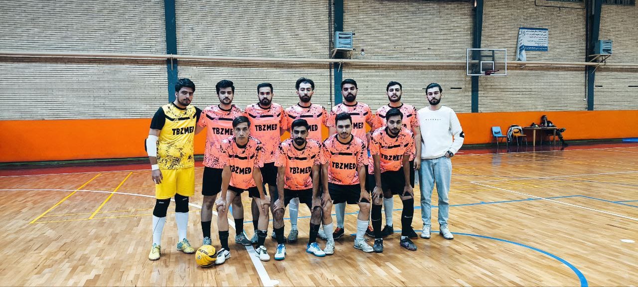 ⚽️📣📣تیم منتخب پرستاری به ۱/۴نهایی مسابقات جام دانشجوی دانشگاه علوم پزشکی تبریز راه یافت.