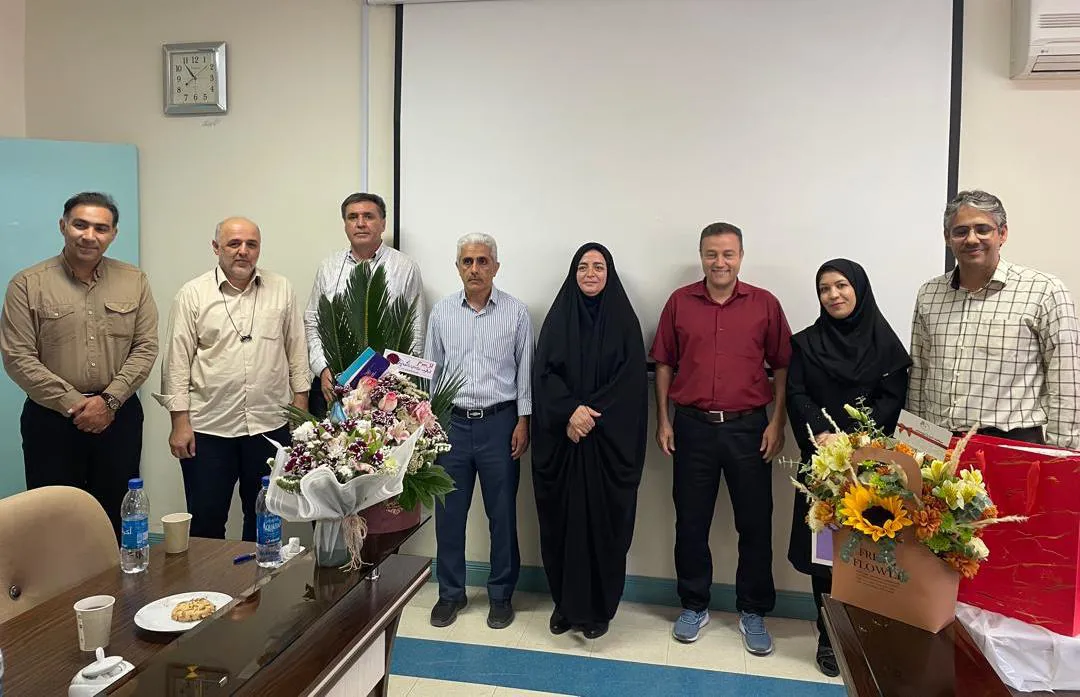 جلسه دفاع از رساله دکترای همکار ارجمندمان خانم دکتر لیلا مهران نیا